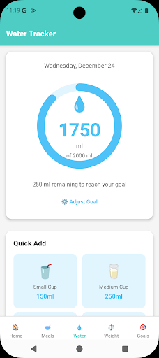 Diet & Weight Tracker ekran görüntüsü