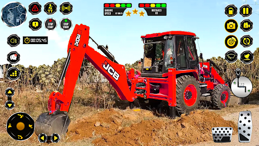 JCB İnşaat 3D : yol oyunlar ekran görüntüsü