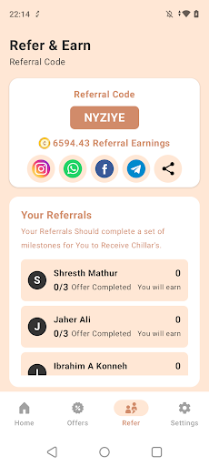 Money Earning App- Chillar ekran görüntüsü