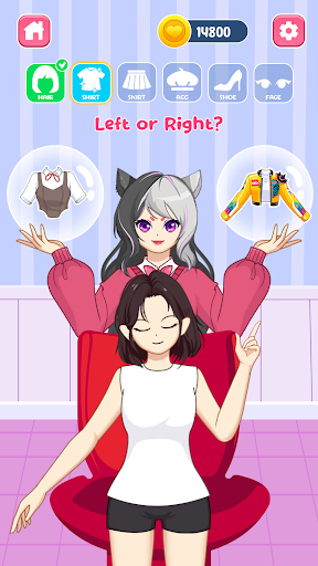 Left Or Right Perfect Dress Up ekran görüntüsü