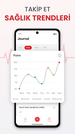 Pulsoro - Heart Rate Monitor ekran görüntüsü