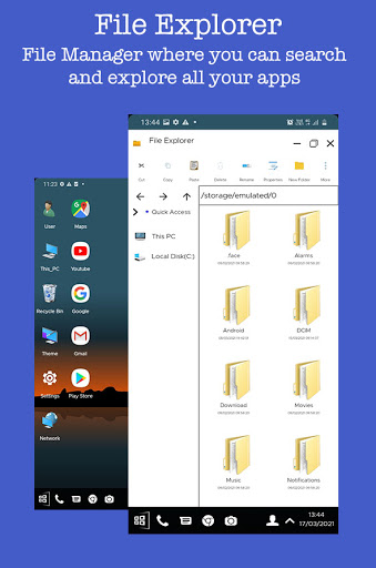 Computer Launcher - win style ekran görüntüsü