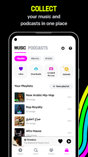 Anghami: Play music & Podcasts ekran görüntüsü