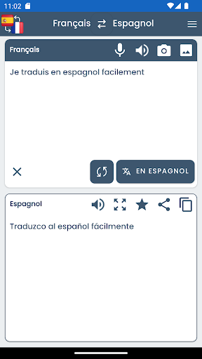Traducteur Français Espagnol ekran görüntüsü