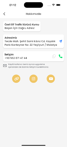 Emniyet Trafik Sürücü Kursu ekran görüntüsü