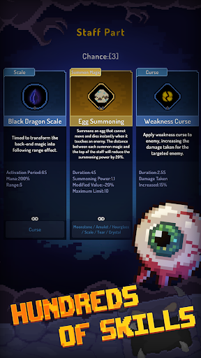 Pixel Wizard: Dungeon Survivor ekran görüntüsü