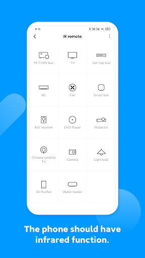 Mi Remote controller - for TV, ekran görüntüsü