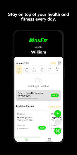MaxFit Family Online ekran görüntüsü