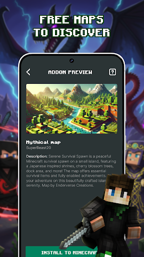 Addon & Mod Pack for MCPE ekran görüntüsü