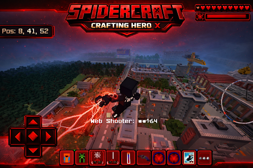 SPIDERCRAFT : Crafting Hero X ekran görüntüsü