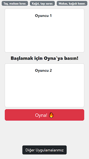 Taş Kağıt Makas ekran görüntüsü