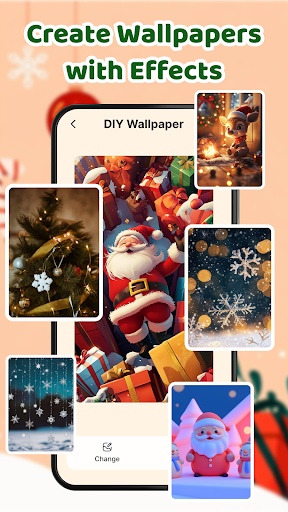 Christmas Live Wallpaper 2025 ekran görüntüsü