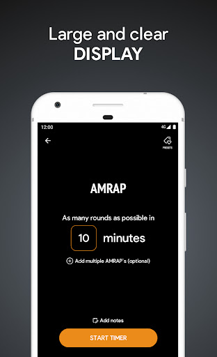 SmartWOD Timer - WOD timer ekran görüntüsü