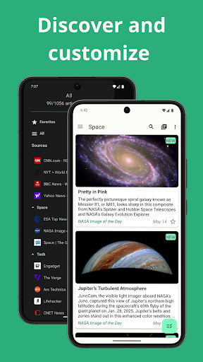 StreamSphere - RSS Reader ekran görüntüsü