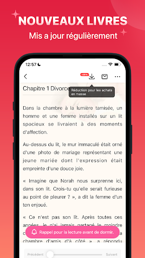 Kifflire - Lecture de romans ekran görüntüsü