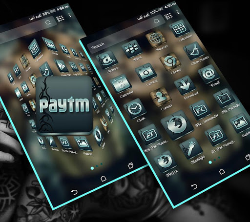 Tattoo Launcher Theme ekran görüntüsü