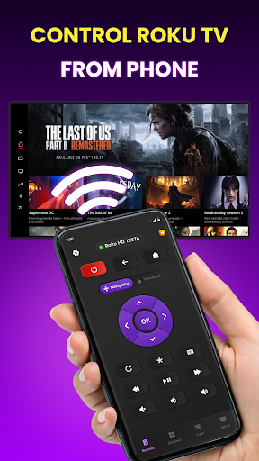 Roku Remote Control - TV Cast ekran görüntüsü