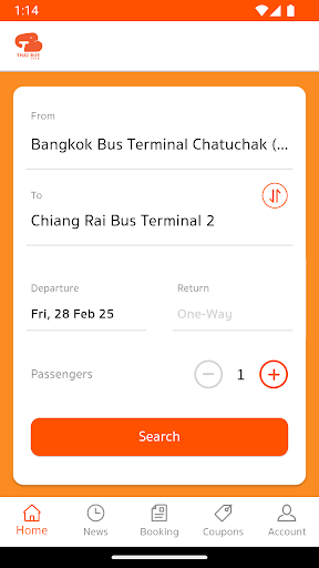 Thaibus Tour ekran görüntüsü