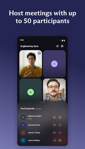Proton Meet: Secure Meetings ekran görüntüsü
