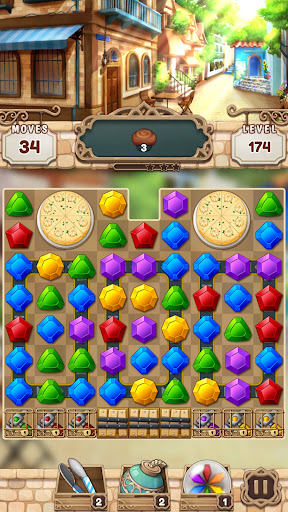Cafe Terrace: Jewel Match 3 ekran görüntüsü