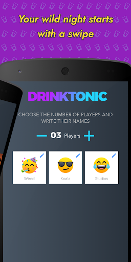 Drinktonic (drinking game) ekran görüntüsü