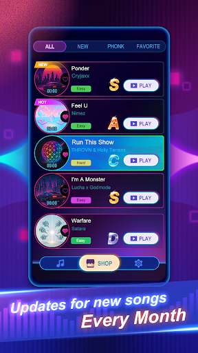 Rolling Music Ball: EDM Rush ekran görüntüsü