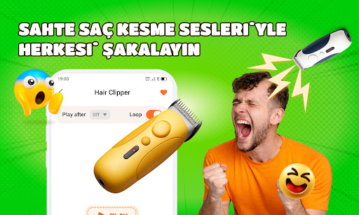 Saç Makinesi Şaka Sesi ekran görüntüsü