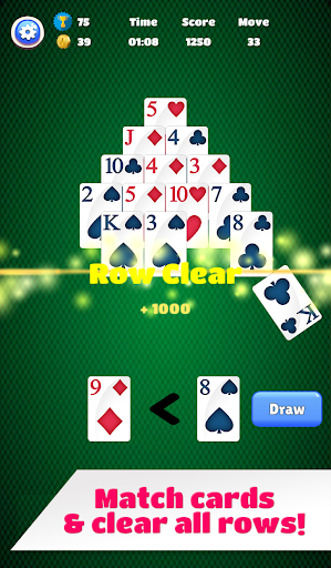 Pyramid Solitaire ekran görüntüsü