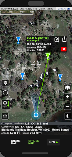Offline Satellite Map GPS Nav ekran görüntüsü