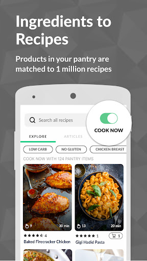 Cooklist: Pantry & Cooking App ekran görüntüsü