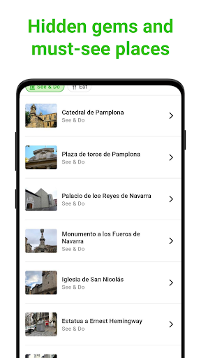 Pamplona Tour Guide:SmartGuide ekran görüntüsü