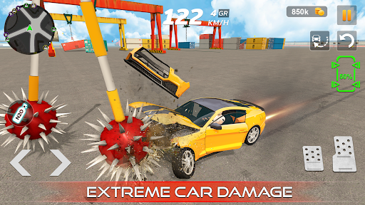 Car Crash Sürüş simülatörü 3D ekran görüntüsü