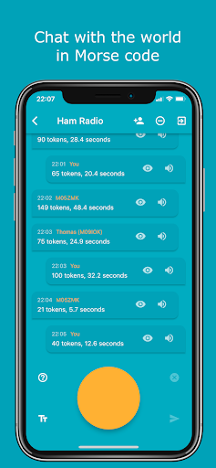 Morse Chat: Talk in Morse Code ekran görüntüsü