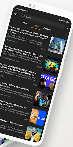 Crypto News: Alerts & Updates ekran görüntüsü