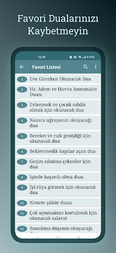 Gerekli Dualar ekran görüntüsü