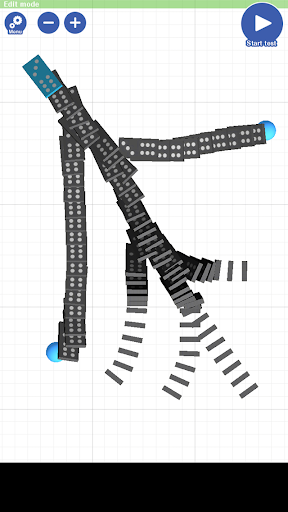 Easy Toppling Dominoes ekran görüntüsü