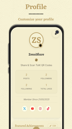ZonaiShare - TotK QR Codes ekran görüntüsü