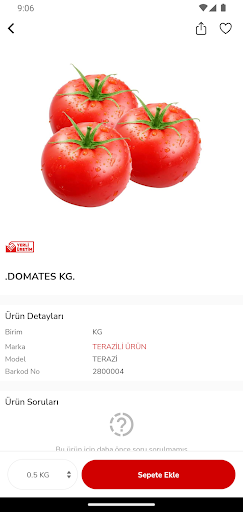 Bilgemar - Online Market ekran görüntüsü