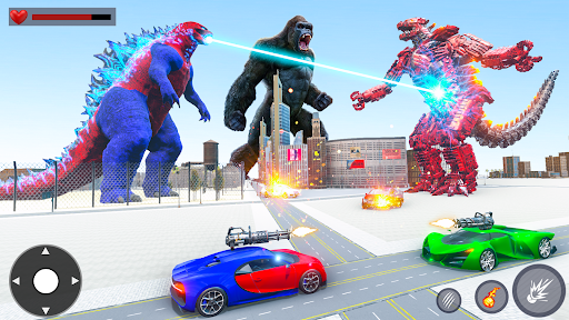Gorilla Robot Car: Robot Games ekran görüntüsü
