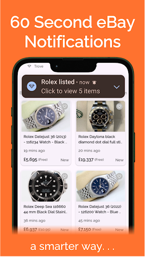 Trove - Alerts for eBay ekran görüntüsü