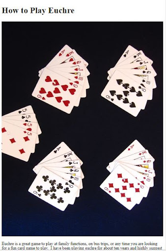 How to Play Euchre ekran görüntüsü
