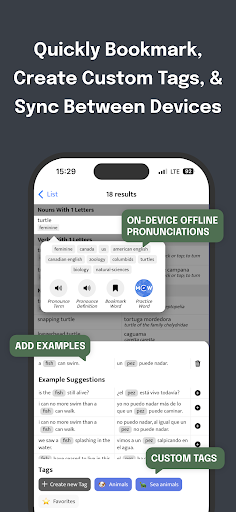 Offline English Dictionary ekran görüntüsü