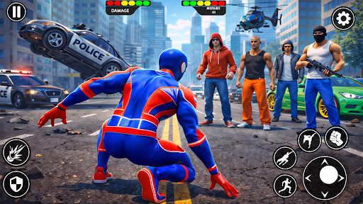 Spider Hero Man: Rescue Game ekran görüntüsü