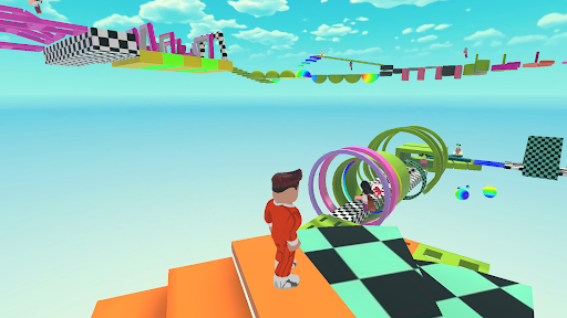 Obby Escape Prison Run Game ekran görüntüsü