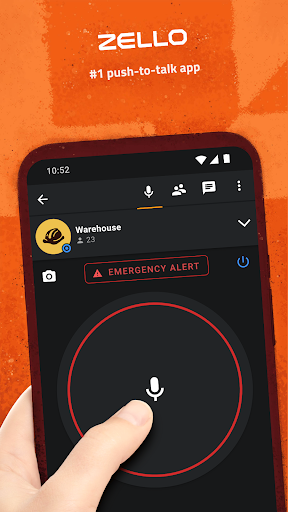 Zello PTT Walkie Talkie ekran görüntüsü