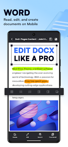 Belge Düzenleyici: Docs Editor ekran görüntüsü