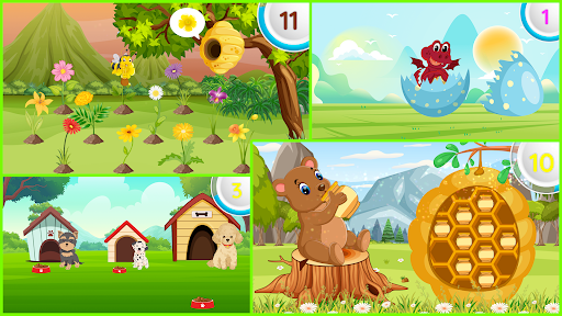 123 Kids Learn to Count Games ekran görüntüsü