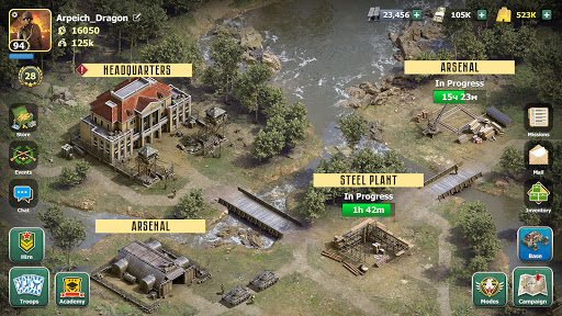Commanders at War: WW2 Battle ekran görüntüsü