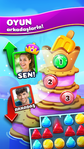 Frozen Frenzy Mania - Match 3 ekran görüntüsü