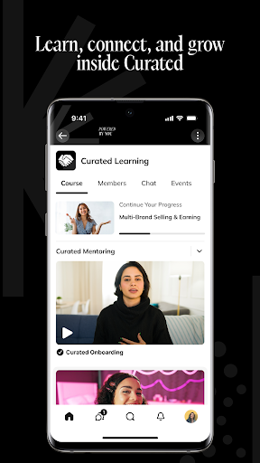 CURATED CONNECT ekran görüntüsü